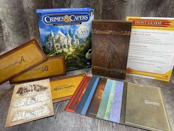 Crimes and Capers : Lady Leonas last Wishes